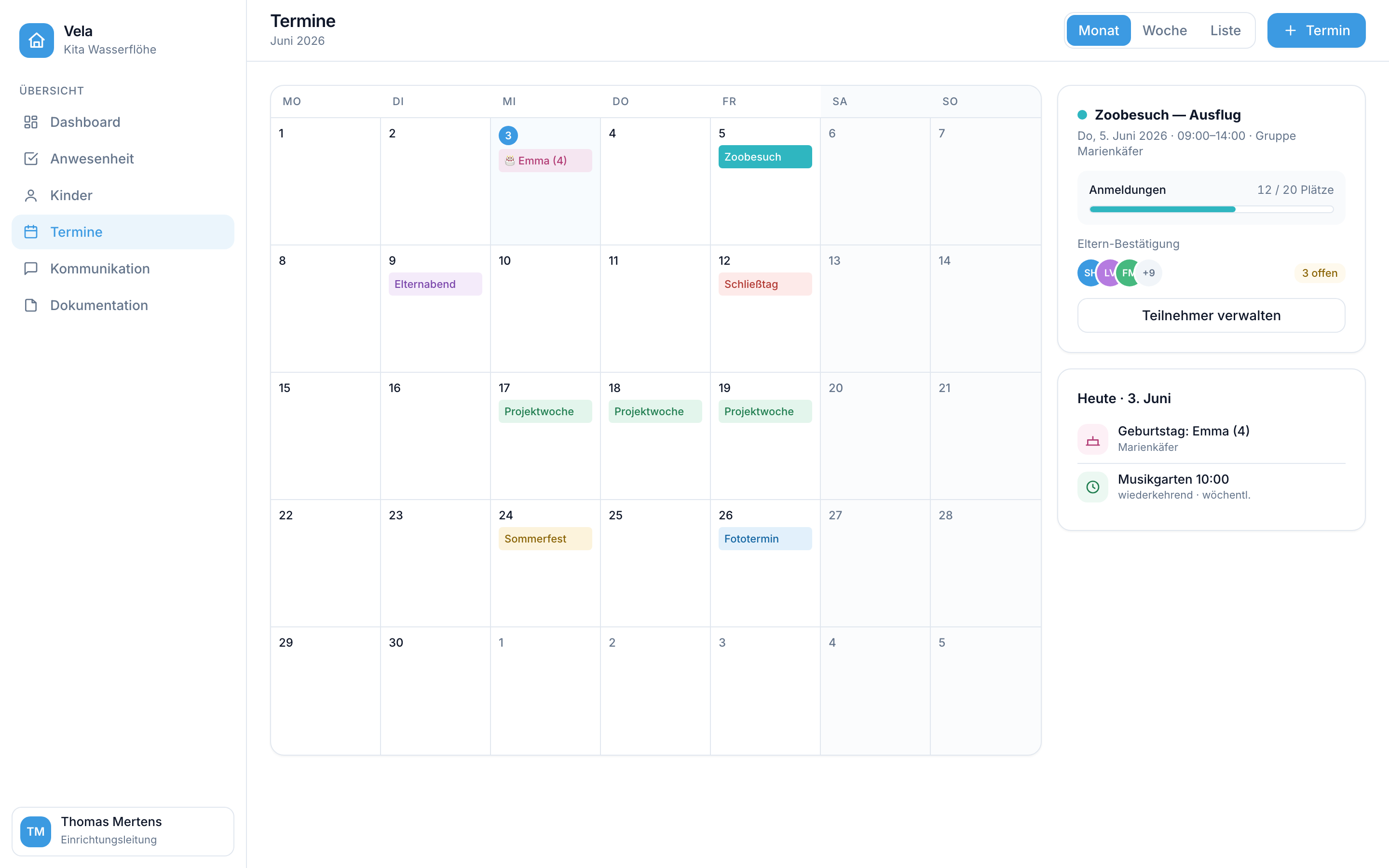 Termine & Kalender